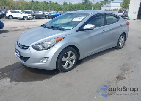 2013 Hyundai Elantra Gls from USA, damaged, VIN KMHDH4AE0DU929577
